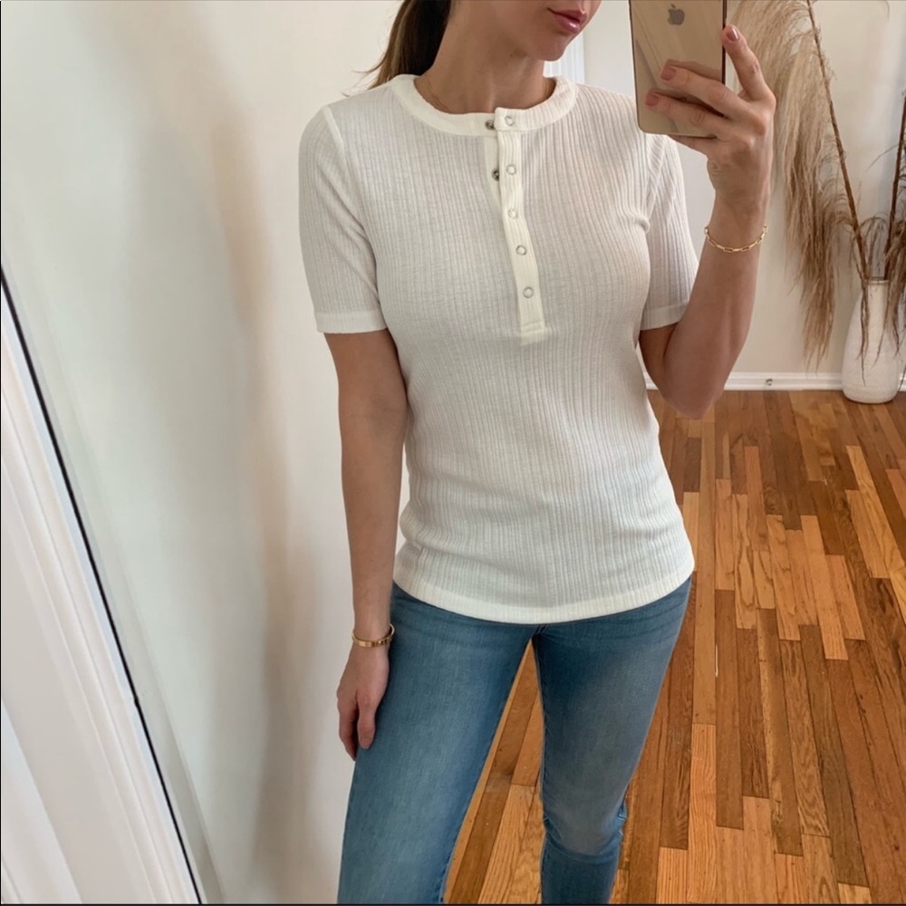 ๐๐ Reposh Kason Snap Henley Top - Picture 2 of 6